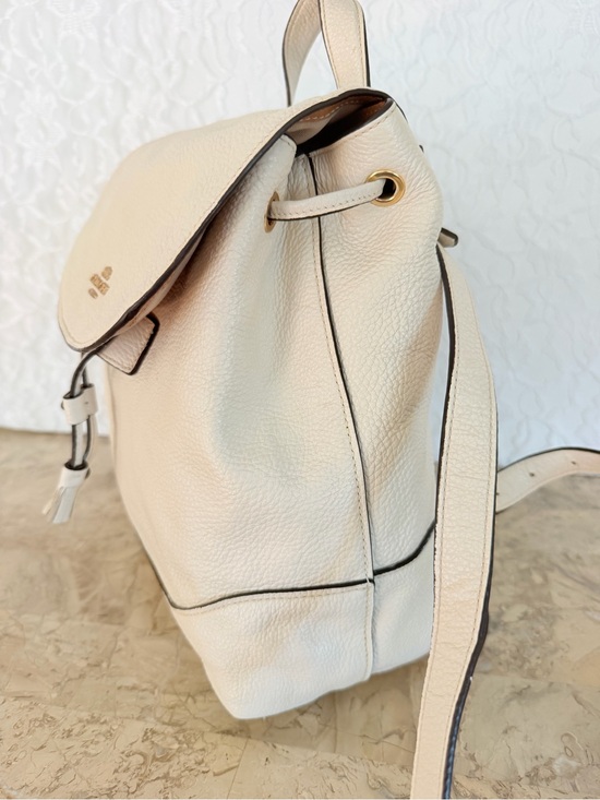 Coach Elle Chalk Pebbled Leather Backpack F72645 main image 7